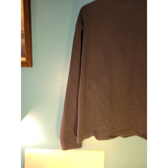 North End Ladies Navy Blue Quarter Zip Pullover Fleece Sweatshirt Size XL - Picture 6 of 6